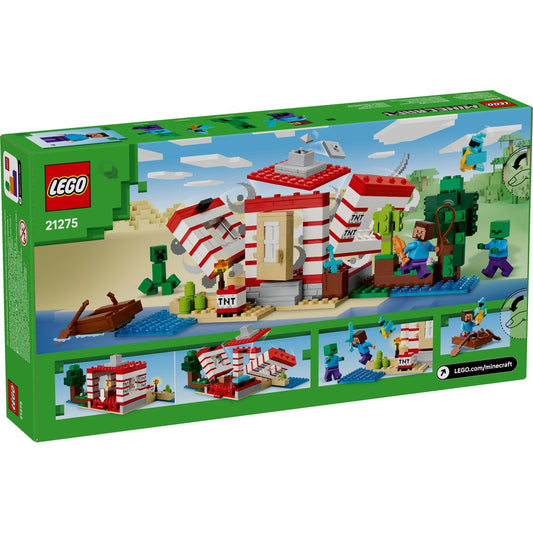 LEGO MINECRAFT CASA TNT DIN JUNGLA 21275 - Imagine 6