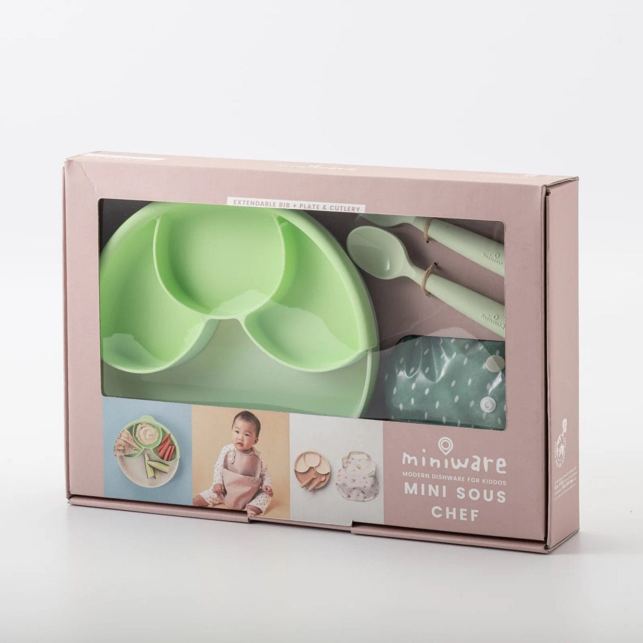 Set diversificare hrana bebelusi Miniware Mini Sous Chef - Imagine 6