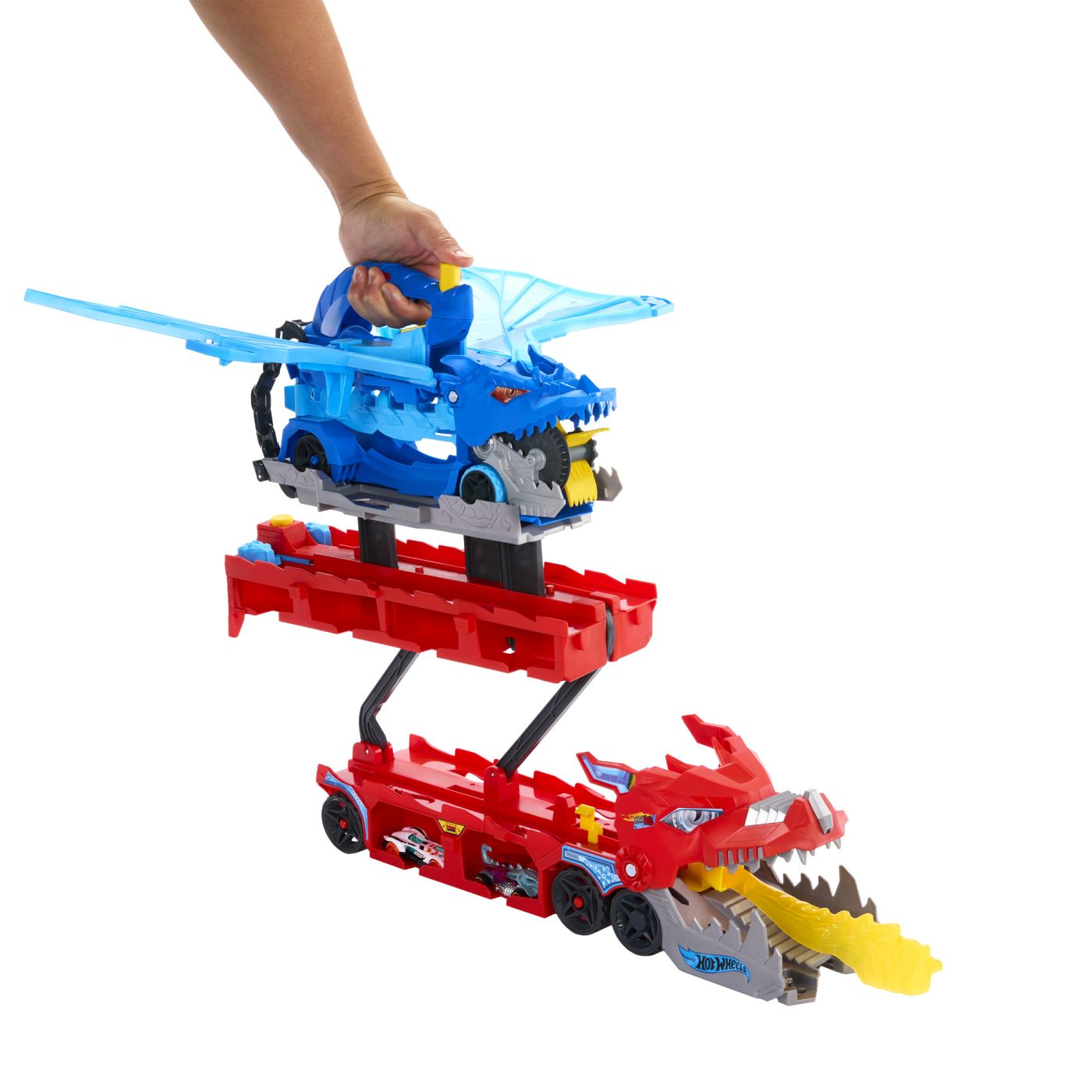 HOT WHEELS CITY TRANSPORTATOR SUPREM CU 2 DRAGONI Mattel - Imagine 8 [ps:28e3b603-c332-4e1e-93c7-e9ff8ec81cc6]