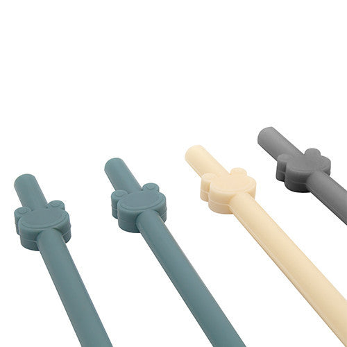 Set de 4 paie din silicon reutilizabile BabyJem (Culoare: Roz) [ps:ffb707e2-3de4-4736-9824-7ba55e4bdfe6]