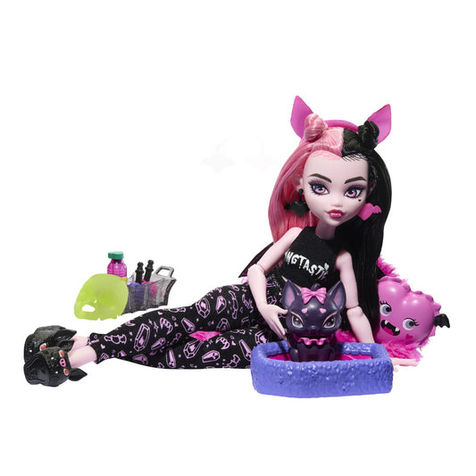 MONSTER HIGH PAPUSA DRACULAURA CREEPOVER PARTY Mattel - Imagine 6