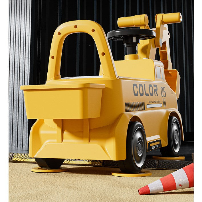 Excavator Manual Flippy pentru Copii, Albastru, 3 ani - Galben (6) [ps:8ec666e4-67dc-412b-a257-9d9c468a1ccc]