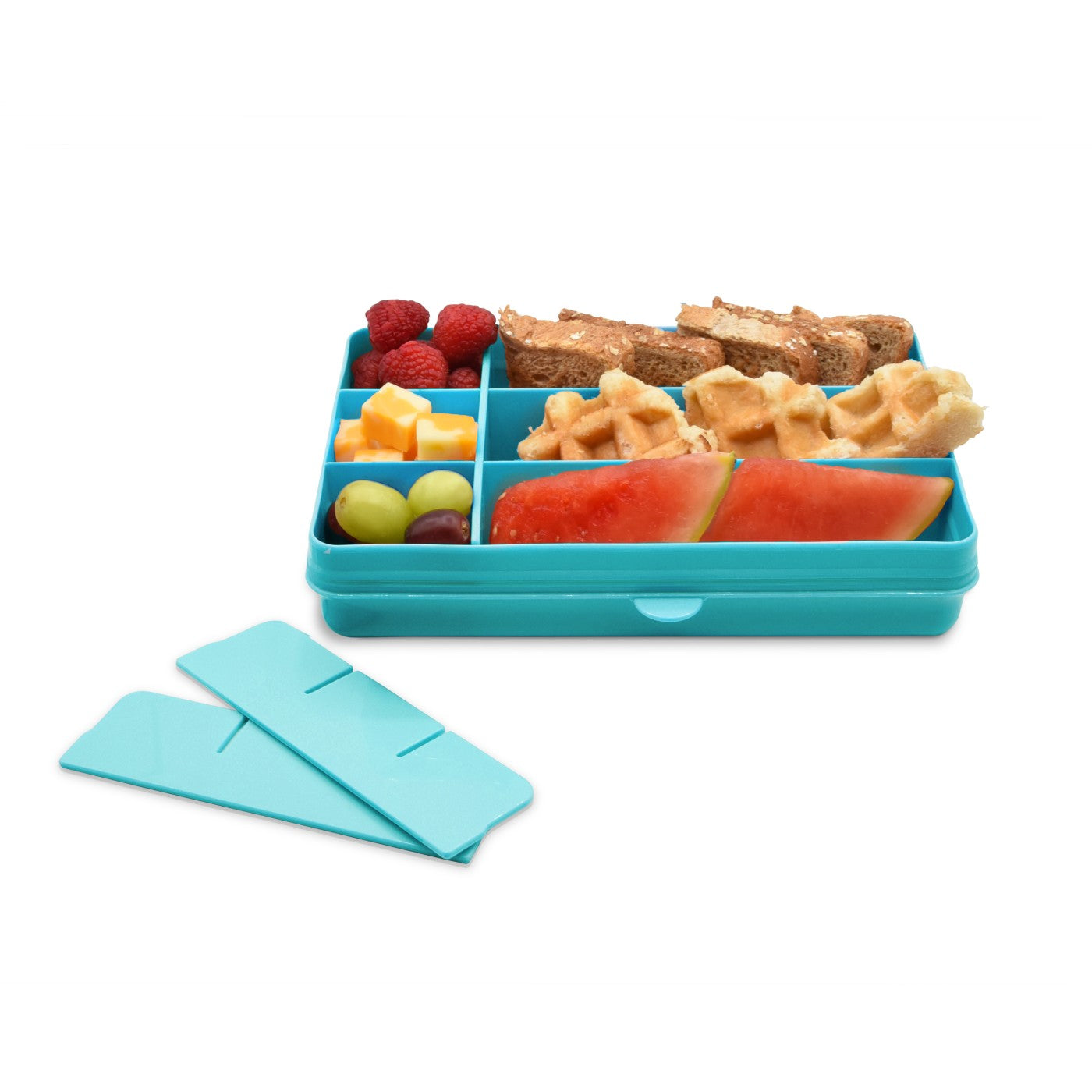 CUTIE SNACK 12 COMPARTIMENTE, MELII, BLUE [ps:bd32ea67-30d2-4f7d-a1d4-f59805a0b449]
