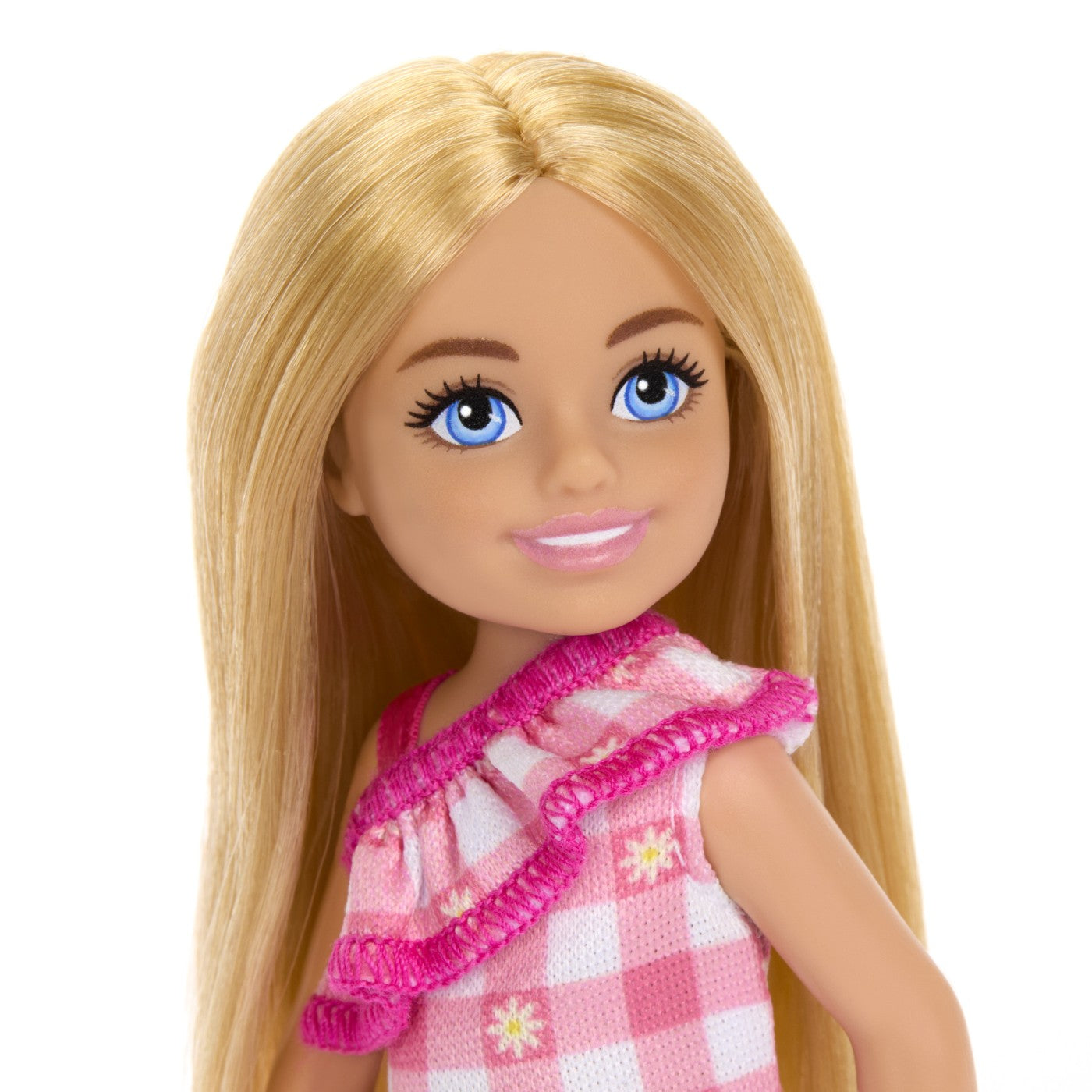 BARBIE PAPUSA CHELSEA BLONDA CU ROCHITA ROZ IN CAROURI - Imagine 5 [ps:2757b11b-3e54-4328-87a2-94e129394ba8]