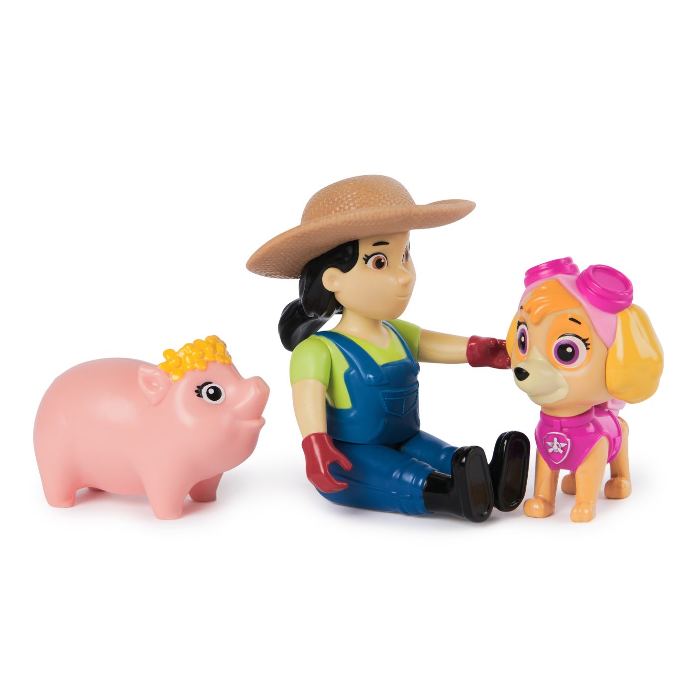 PATRULA CATELUSILOR SET FIGURINE EROI DE SALVARE SKYE SI FARMER YUMI [ps:6aaeedb6-0cb0-47bf-b325-a9abf8256530]
