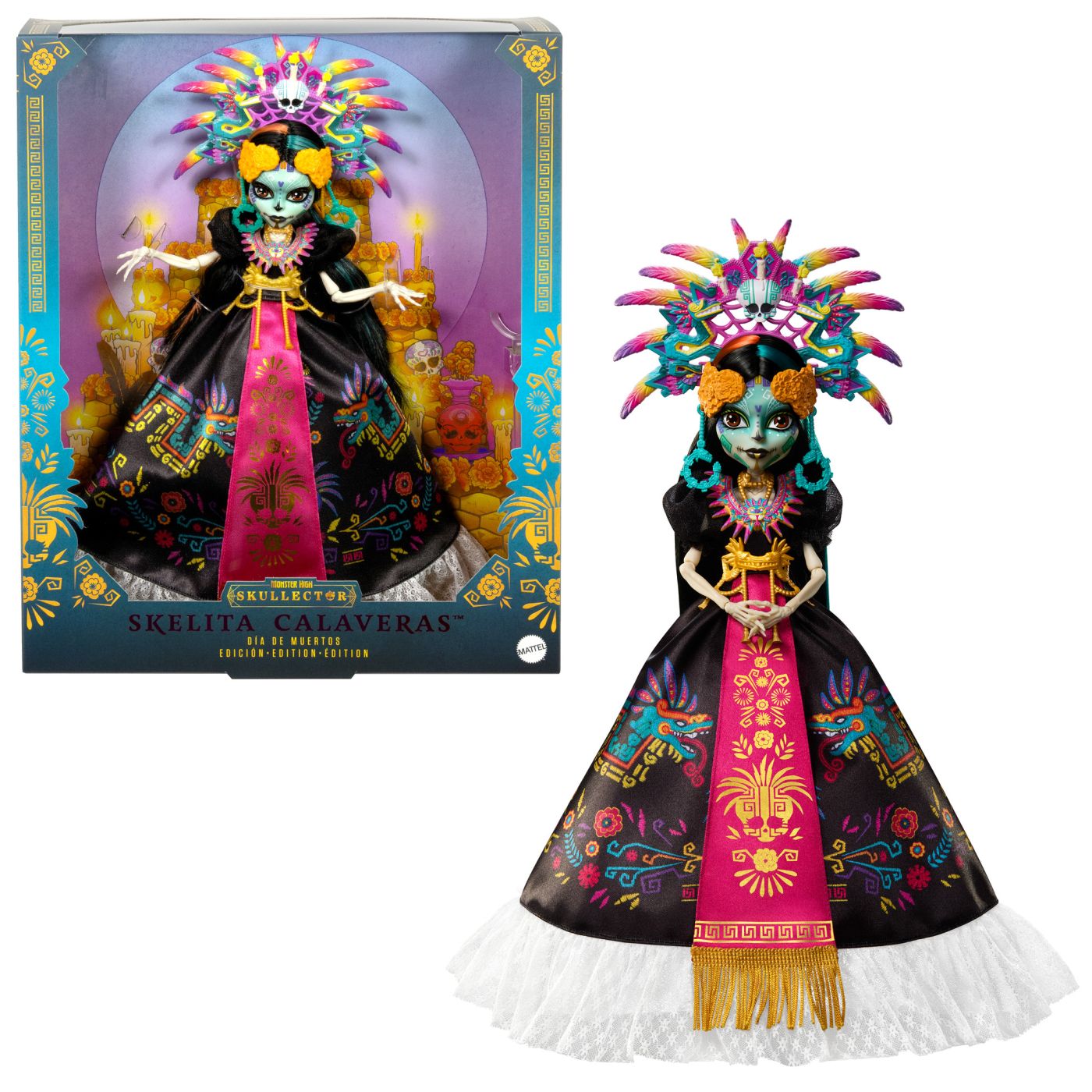 MONSTER HIGH SKULLECTOR PAPUSA SKELITA CALAVERAS EDITIA - Imagine 7 [ps:434856dd-44fd-4589-aede-ebadc0c56c60]