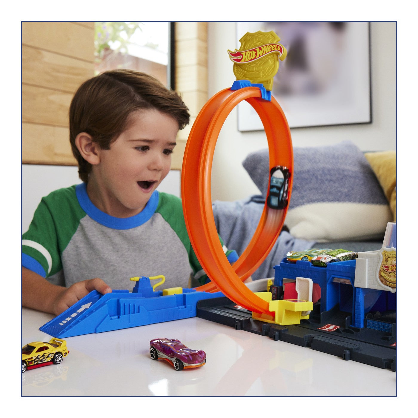 HOT WHEELS CITY SET DE JOACA SUPER STATIE DE POLITIE Mattel - Imagine 4 [ps:7a523a71-13cb-410b-a140-c9499ca48e8c]