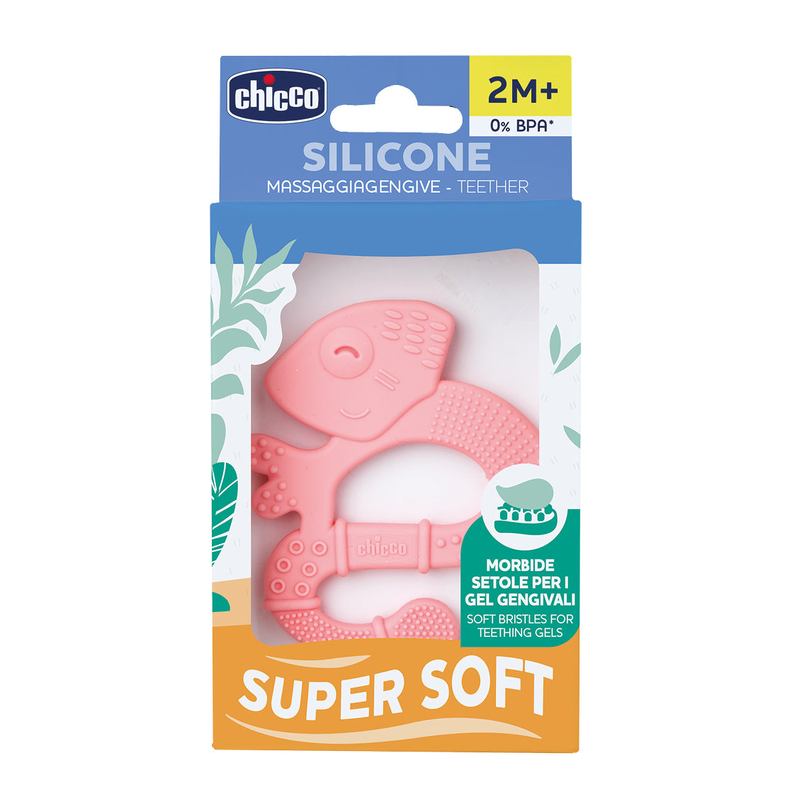 Jucarie copii Chicco pentru dentitie din silicon, - Roz (6) [ps:fe0b6933-3a8b-4c4c-a8a3-bbbad4b68e72]