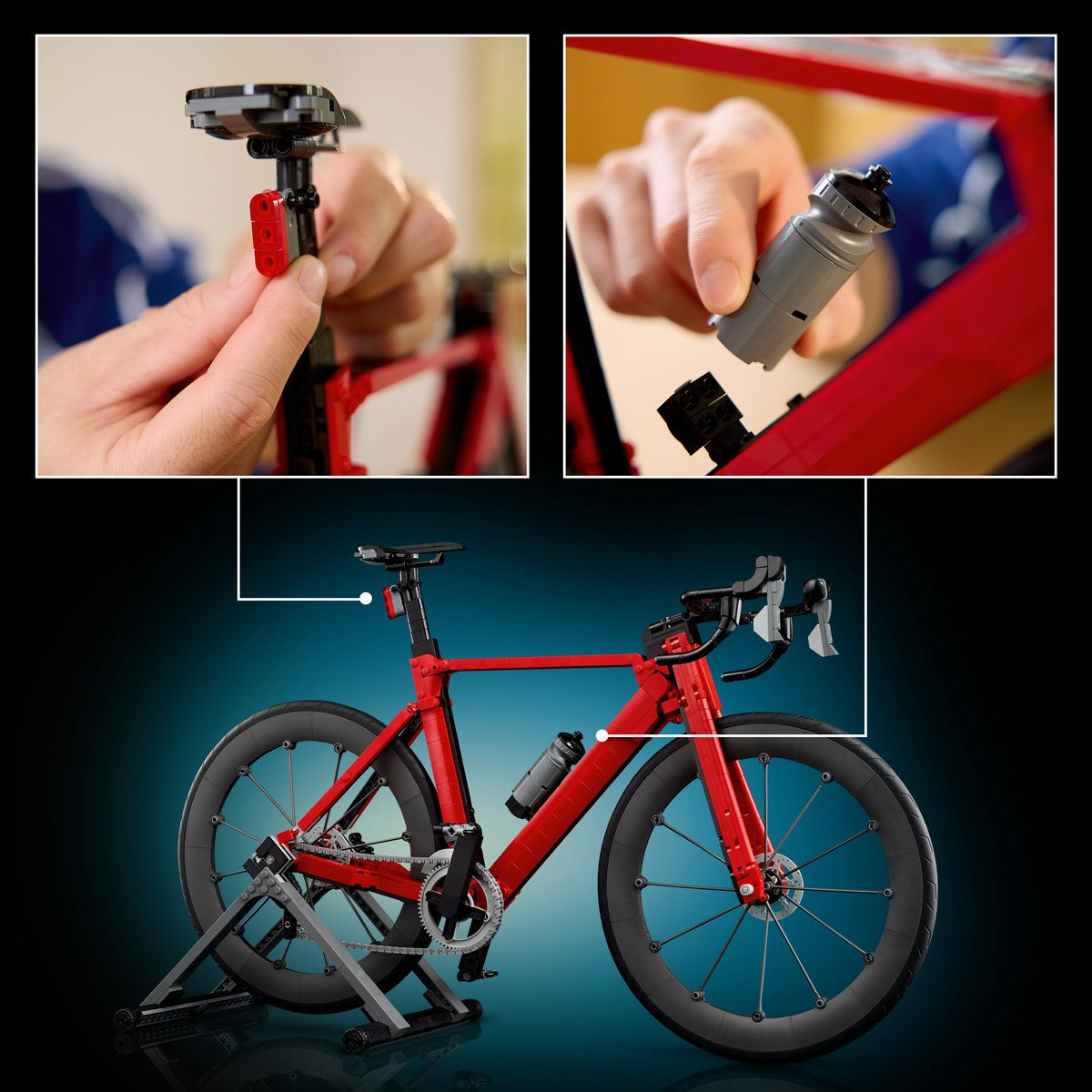 LEGO Icons Bicicletă de Sosea 11380 - Set de Construcție - Default Title (6) [ps:adb474c8-602c-4347-a497-b77a4d9c350b]