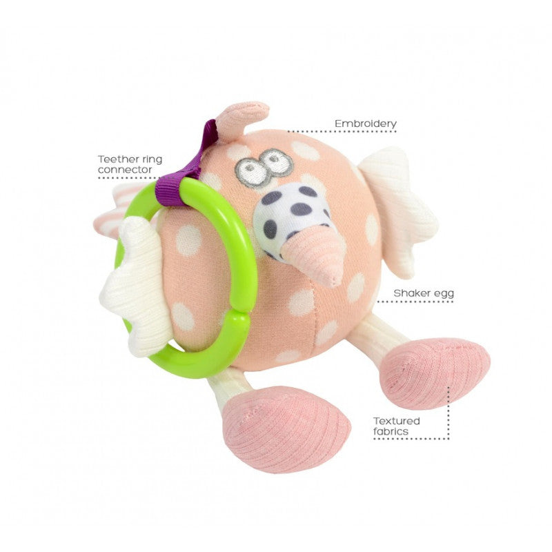 Papagalul Penelope, Jucarie senzoriala interactiva pentru bebelusi, Dolce [ps:0a0e21fa-be12-4cd8-9269-e1ac35560769]