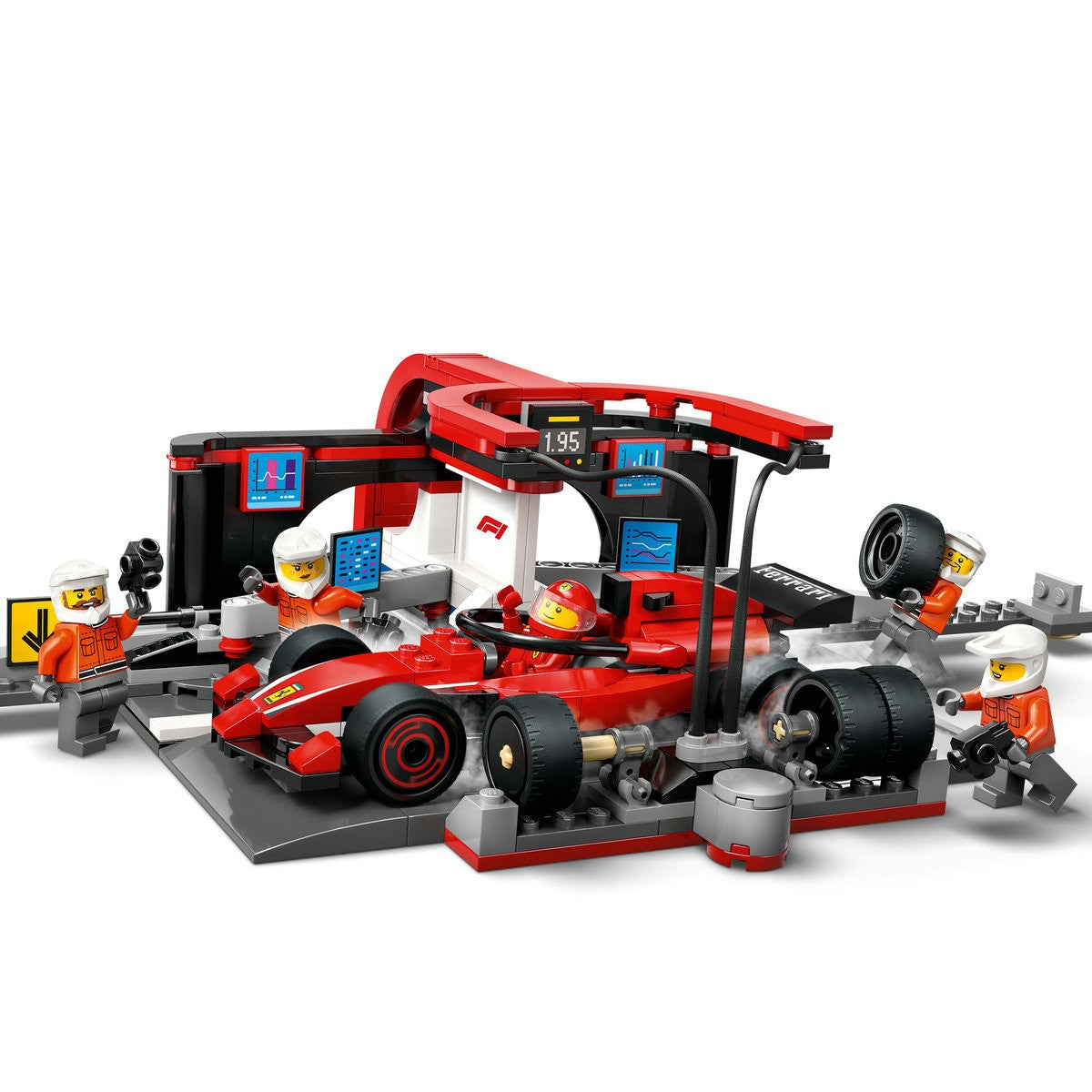 LEGO CITY BOXA SI MECANICI F1 CU MASINA FERRARI 60443 - Imagine 6 [ps:b48a6c93-b947-40b7-b7c1-2cacdd195aed]
