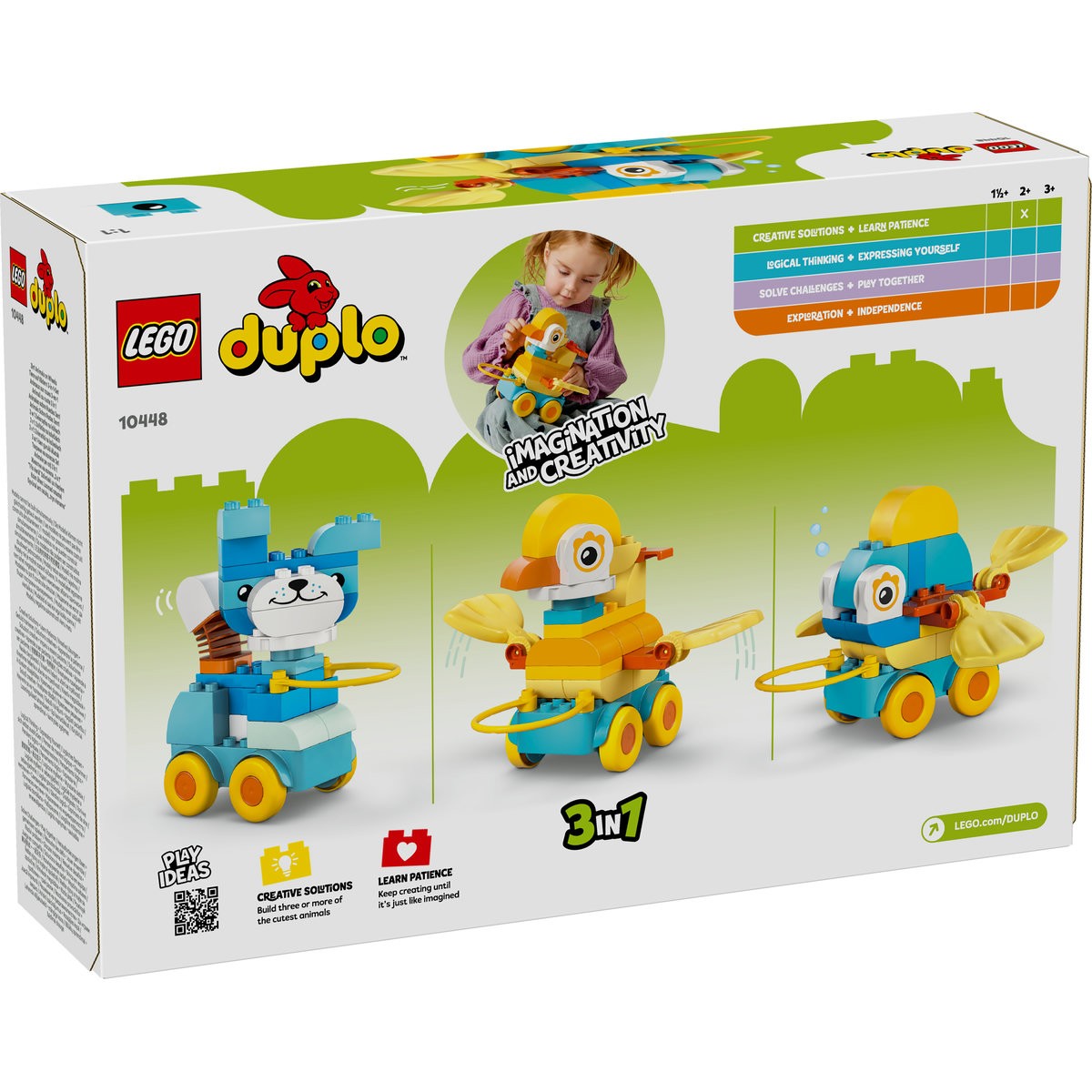 LEGO DUPLO ANIMALE PE ROTI 3 IN 1 10448 - Imagine 5 [ps:c27d0612-a36b-418e-81d2-7b70d9044d69]