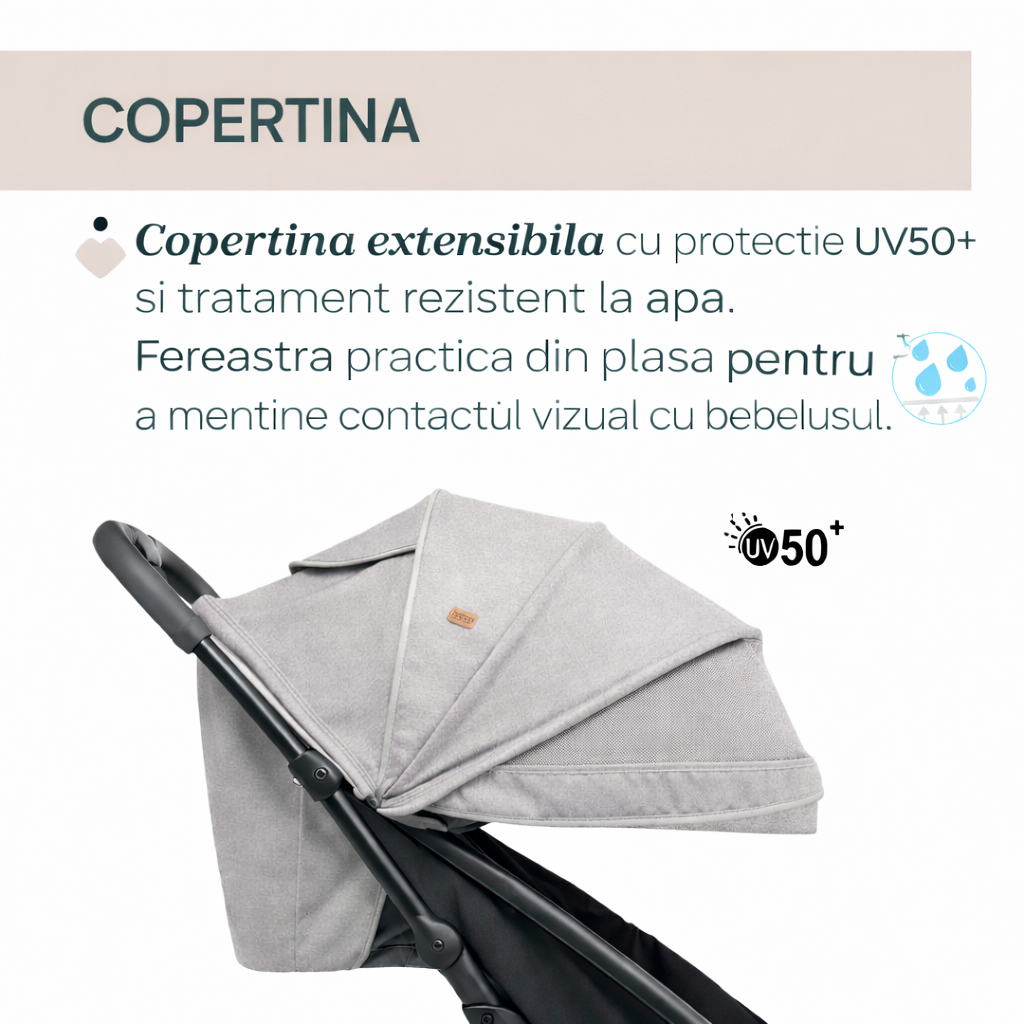 Carucior sport Chicco Glee, JokingBeige (Bej), 0luni+ - Sandshell (Bej) (6) [ps:a40194c3-d13b-493a-a81e-577d9d63fe37]