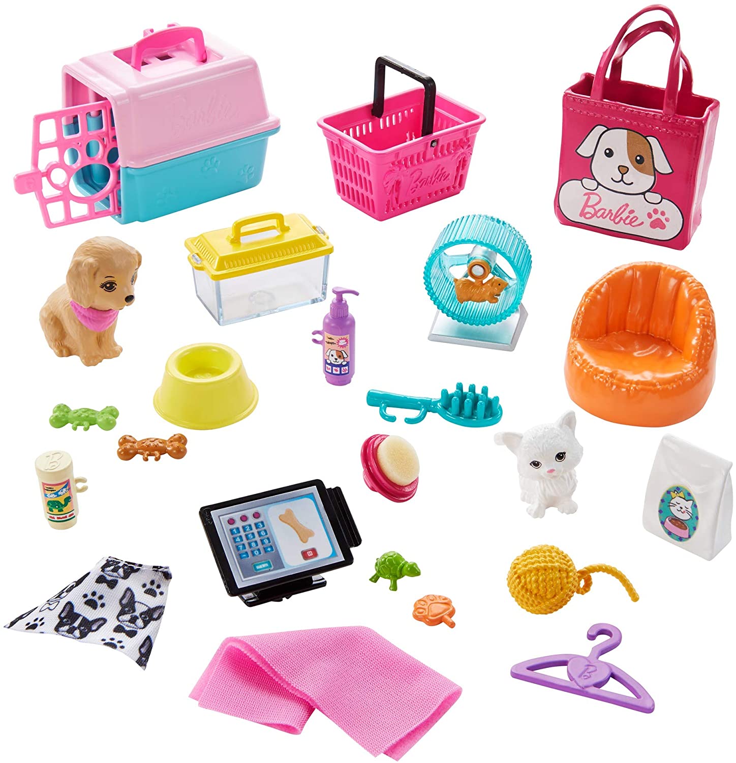 BARBIE SET DE JOACA MAGAZIN ACCESORII ANIMALUTE Mattel - Imagine 5 [ps:a5eb7ba6-24ff-40b1-a05b-f62d6f4335d3]