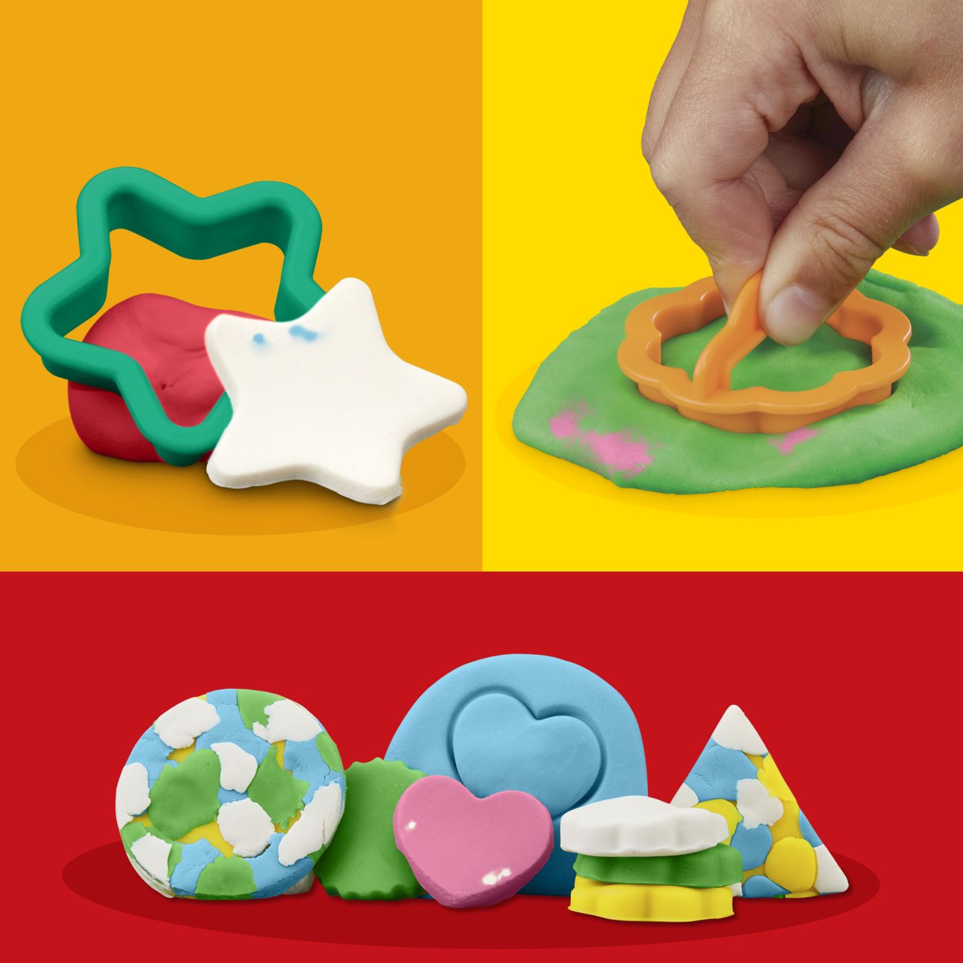 Play-Doh Set Forme Geometrice Hasbro - Jucărie Modelaj - Default Title (6) [ps:b2d68a7a-be2a-4d93-83a8-3fdd0dab19ba]