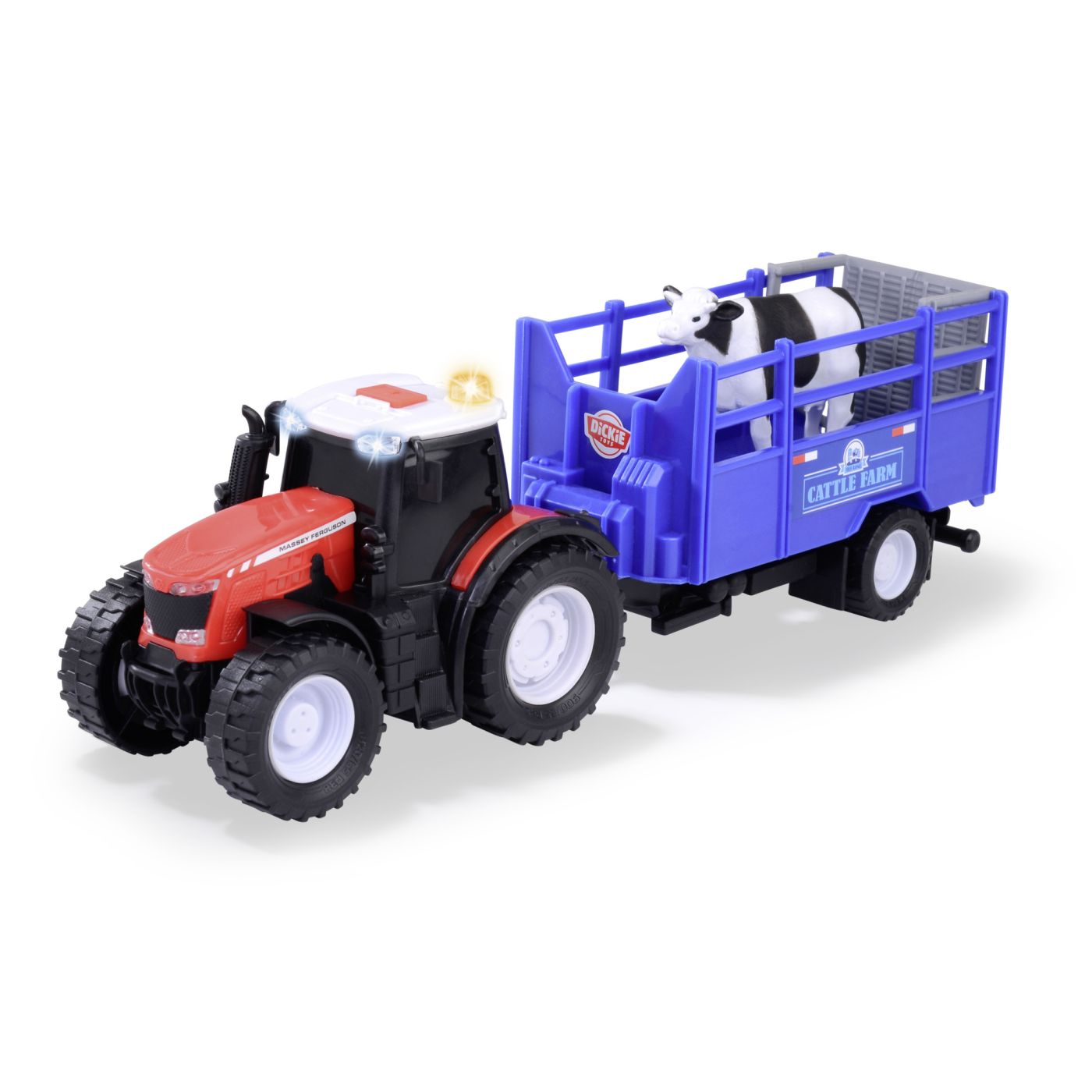 DICKIE MASSEY FERGUSON TRACTOR SI REMORCA CU SUNETE SI - Imagine 2 [ps:2e19df69-cee6-4c02-aa36-57388d2c3089]