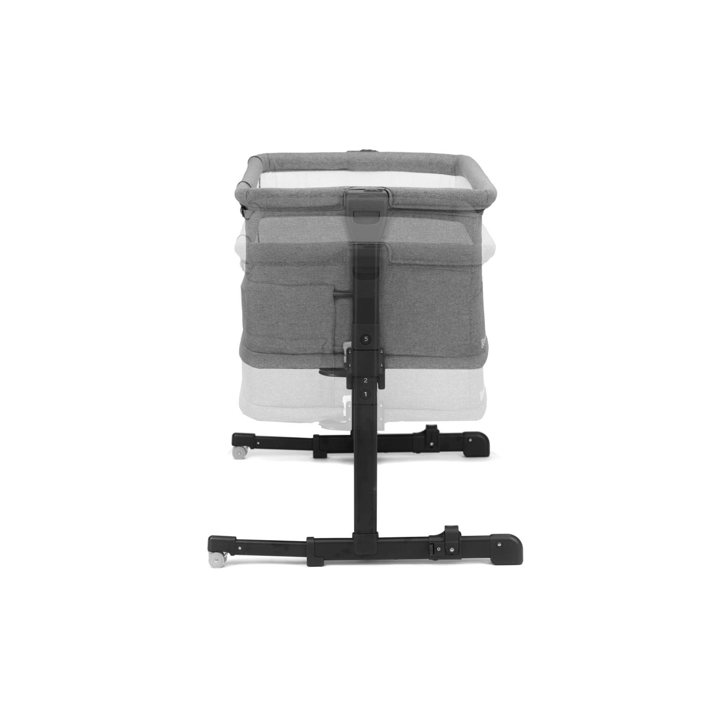 PATUT CO-SLEEPER KINDERKRAFT NESTE GROW, GRI INCHIS - Imagine 6