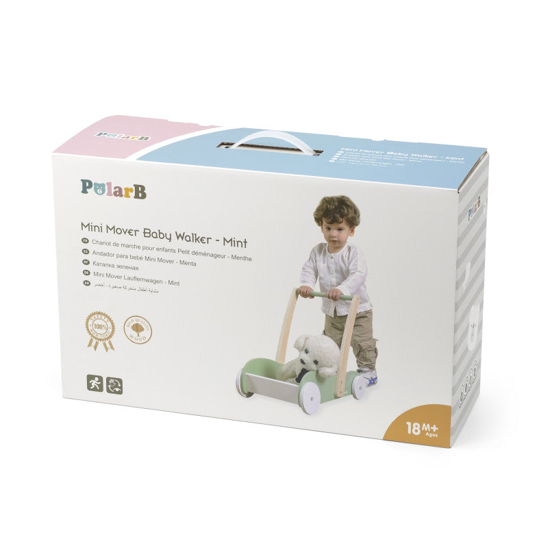 Antemergator cu cadru, Verde menta, PolarB Viga [ps:39ae60f9-9972-4625-b431-7003eb1149a3]