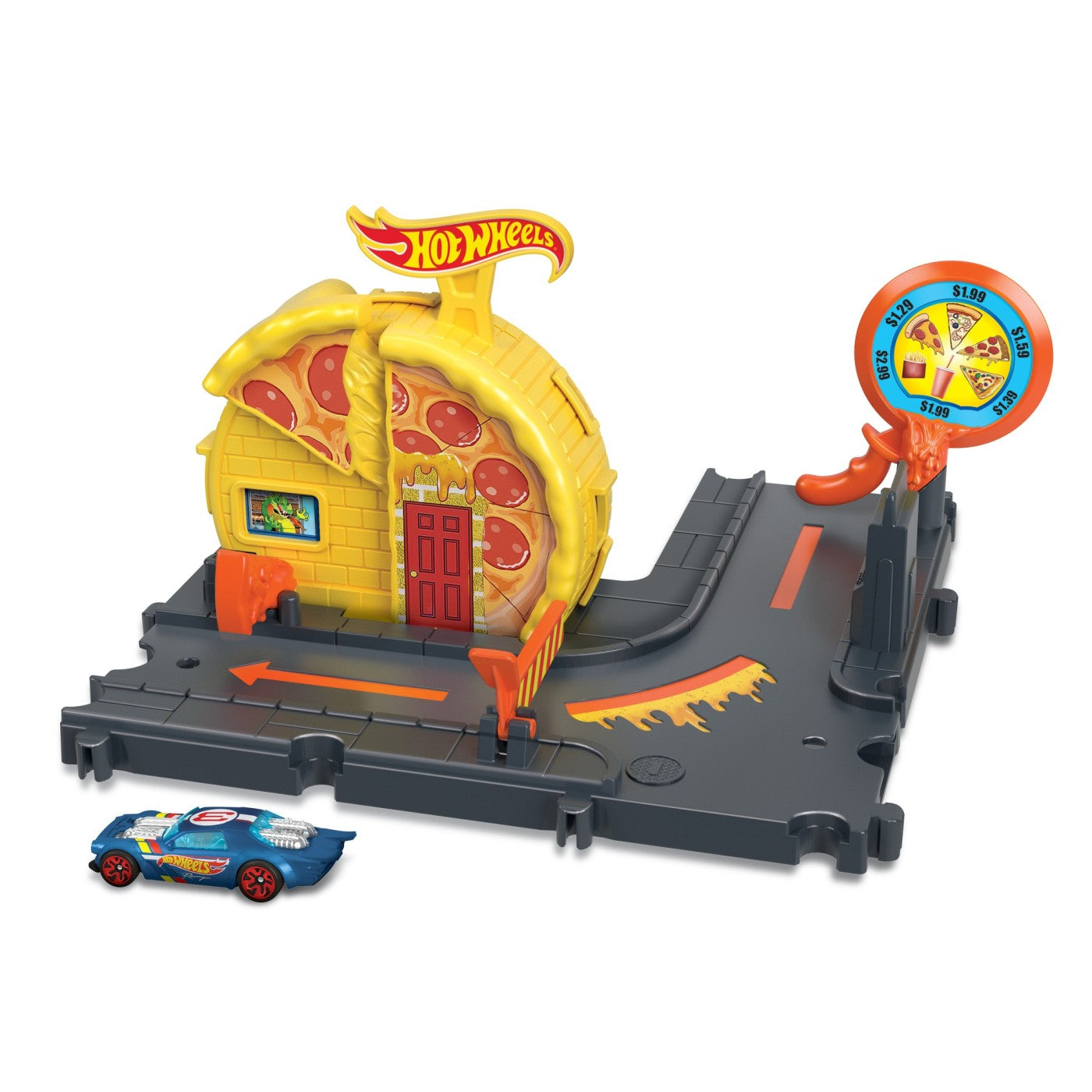 HOT WHEELS CITY EXPLORER SPEEDY PIZZA PICK UP Mattel - Imagine 2 [ps:462b2d98-c660-4d28-86a2-33a74348dbfc]