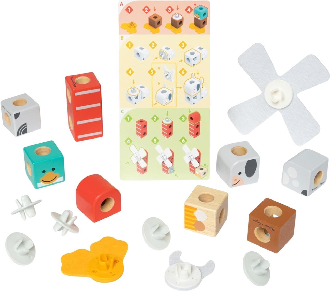 MELISSA AND DOUG SET DE CONSTRUCTIE PRIETENII DE LA - Imagine 2 [ps:c478709c-4fd0-4012-8c1c-388cd228a2c6]