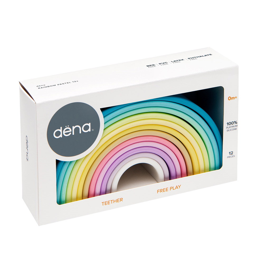Rainbow Joc Montessori Stivuire 12 piese Dena Toys - Default Title (6) [ps:dabde0cd-1239-46ce-a4a0-729d4267e238]