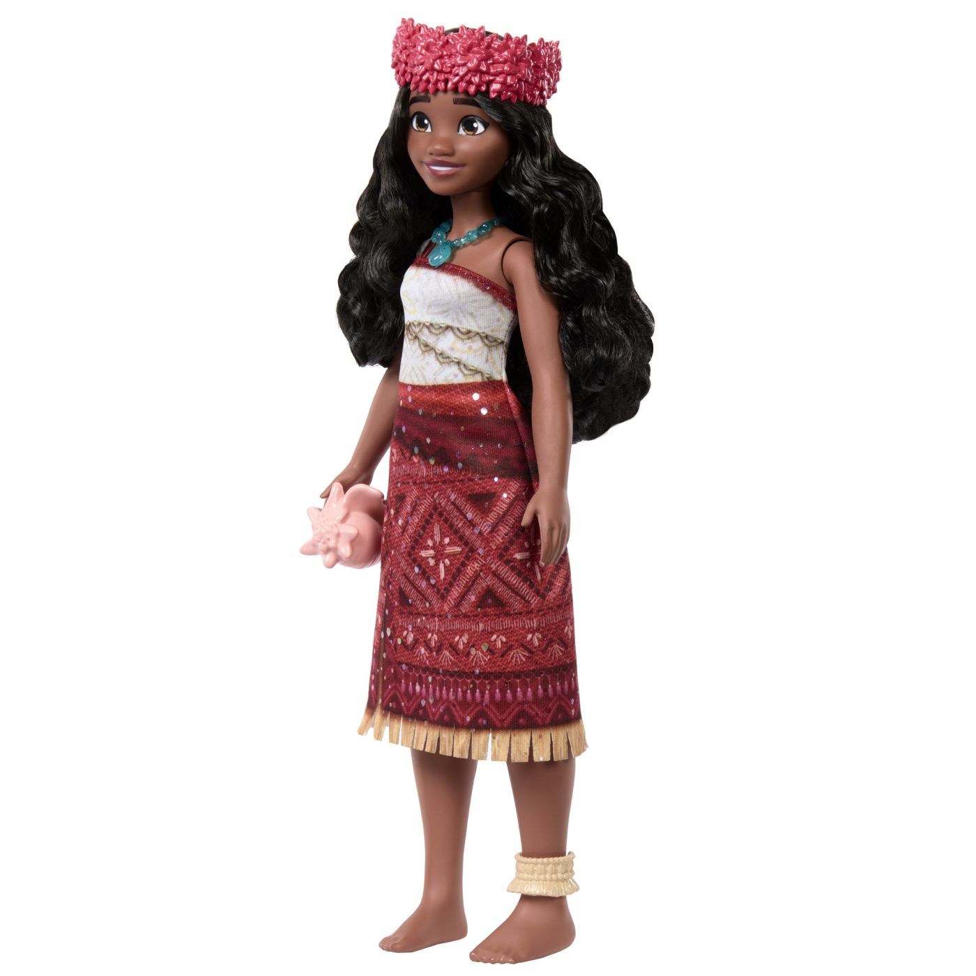 DISNEY VAIANA 2 SET PAPUSA VAIANA MUZICALA CU ACCESORII - Imagine 6