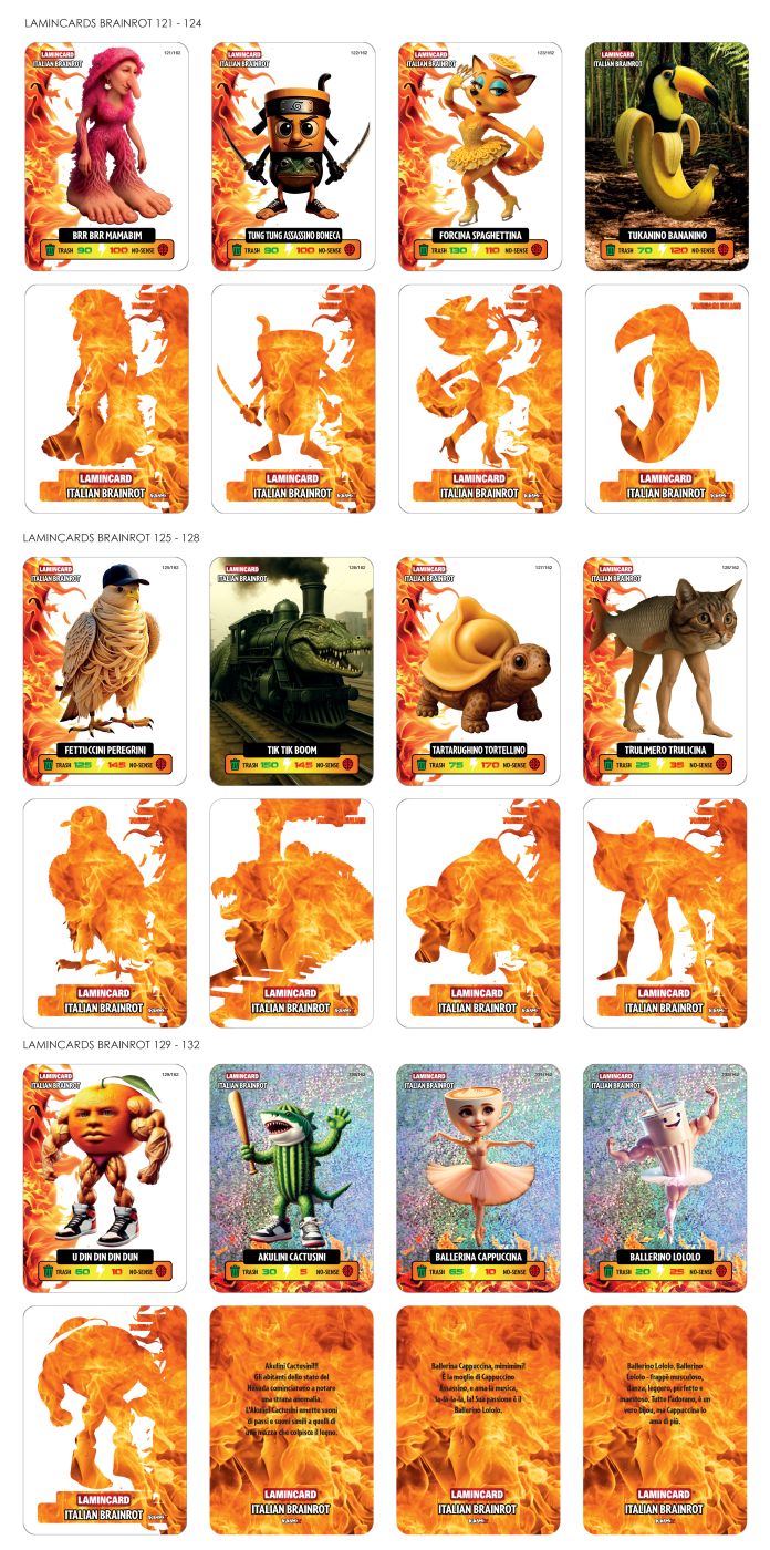 LAMINCARD ITALIAN BRAINROT AS - Imagine 6