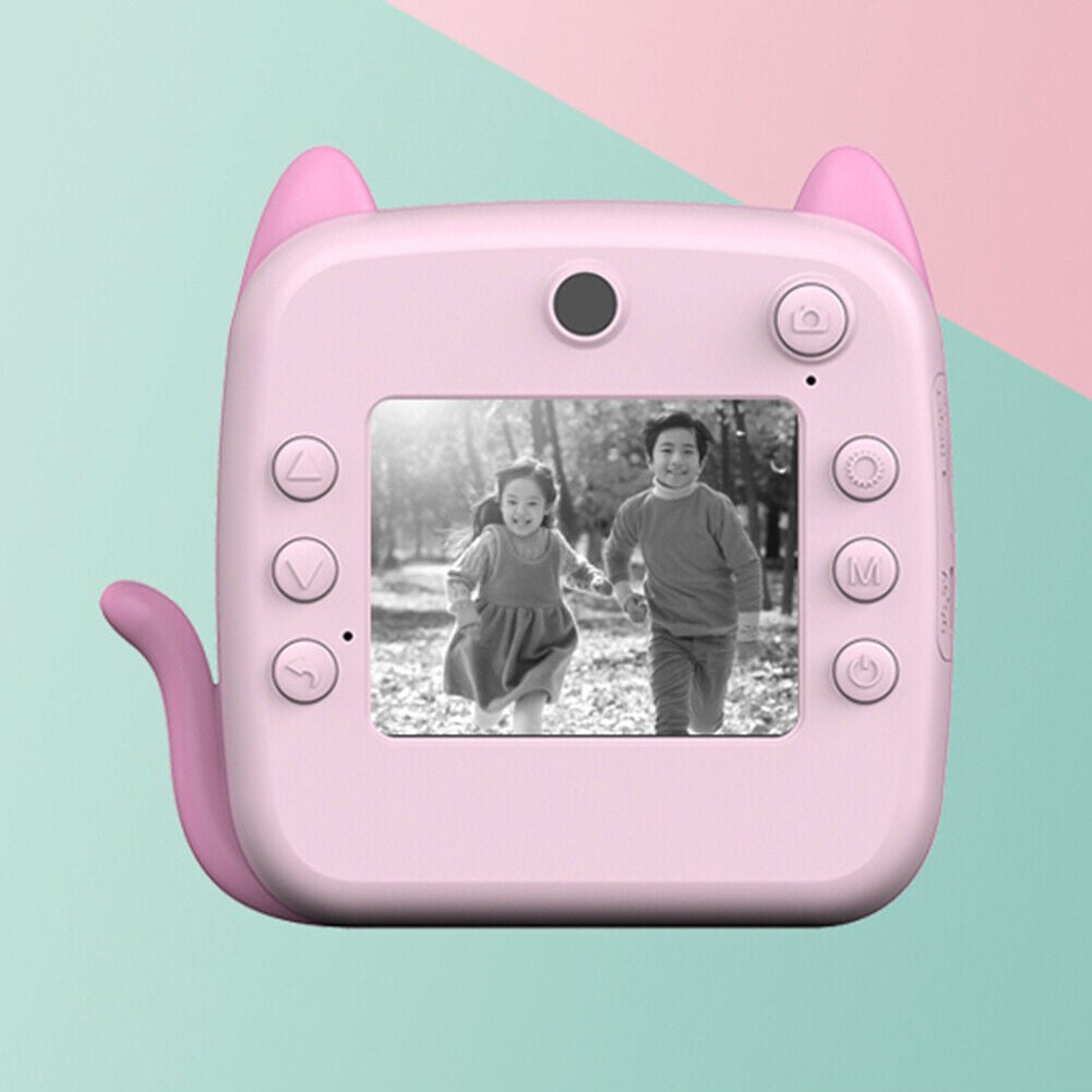 Camera Instantanee Copii Flippy, Printare Alb-Negru, Roz - Default Title (6) [ps:b75b32c9-ab1b-4fd1-899d-71422d1f532e]