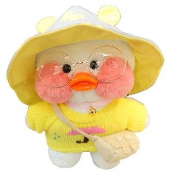 Rățușcă de Plus Lalafanfan Flippy cu Accesorii, Galben - Alb (6) [ps:5ffaa2cf-d051-41d2-aa0e-376e7fd775af]
