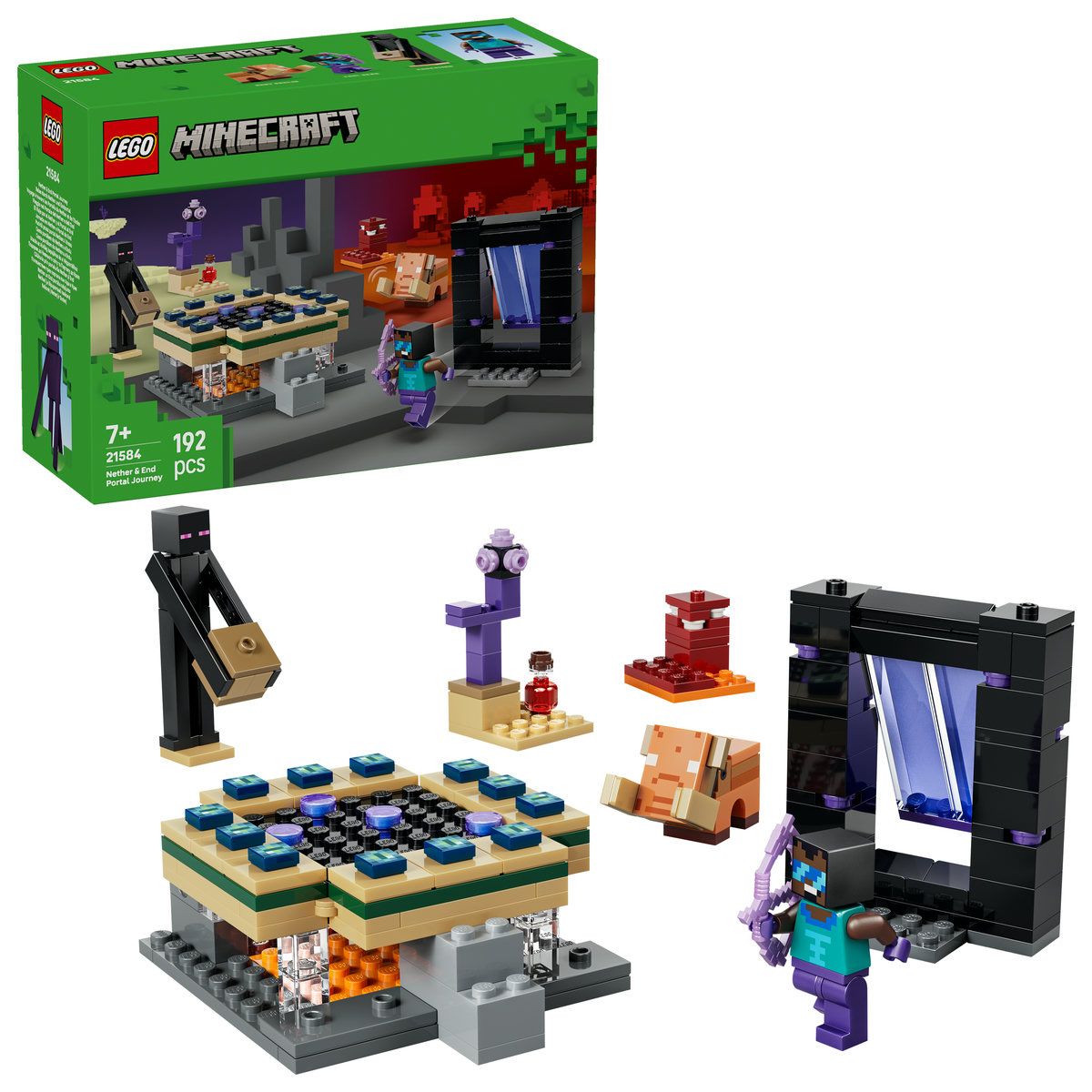 LEGO MINECRAFT CALATORIE PRIN PORTALURILE NETHER SI END - Default Title (6) [ps:e92234a9-3af2-4937-bd0e-43e8534fd53f]