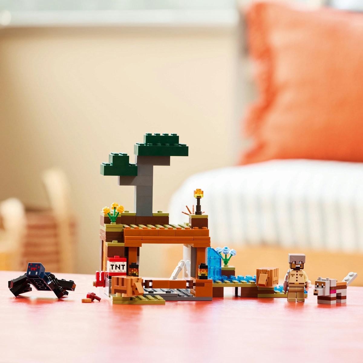 LEGO MINECRAFT EXPEDITIA DE MINERIT CU TATU 21269 - Imagine 6