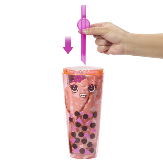 BARBIE POP REVEAL BUBBLE TEA PAPUSA BARBIE TARO MILK Mattel - Imagine 6