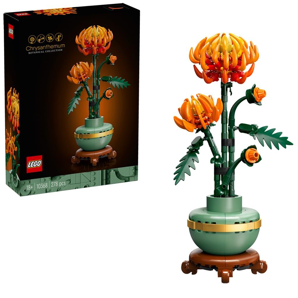 LEGO BOTANICAL COLLECTION CRIZANTEMA 10368 - Imagine 6 [ps:4a783245-f48d-409e-a437-c4d94db79b16]
