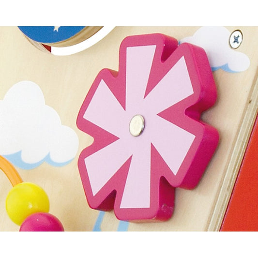 Antemergator rosu cu activitati tip Montessori [ps:9f8821e2-36d4-437b-b9e0-067a0ab84940]