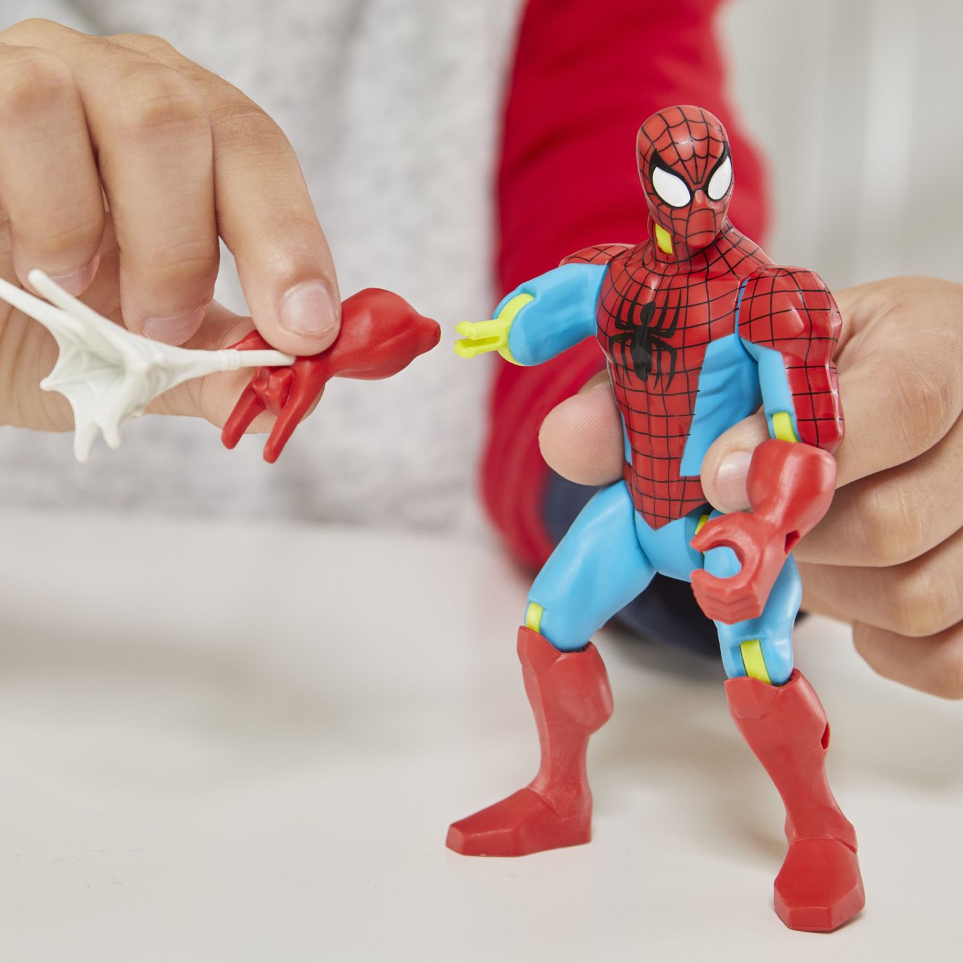 MARVEL AVENGERS MIX MASHERS FIGURINA SPIDER-MAN 12CM Hasbro - Imagine 4 [ps:ecb21978-4c71-46ff-a548-aa82b38497f6]