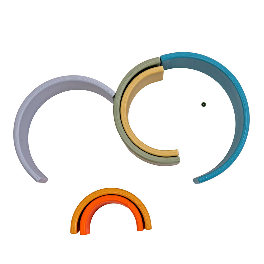 Rainbow Dena Toys - Joc Montessori de Stivuire, 6 Piese - 6 (6) [ps:ff9e6ee4-0023-465a-8890-3aa8a5a608c1]