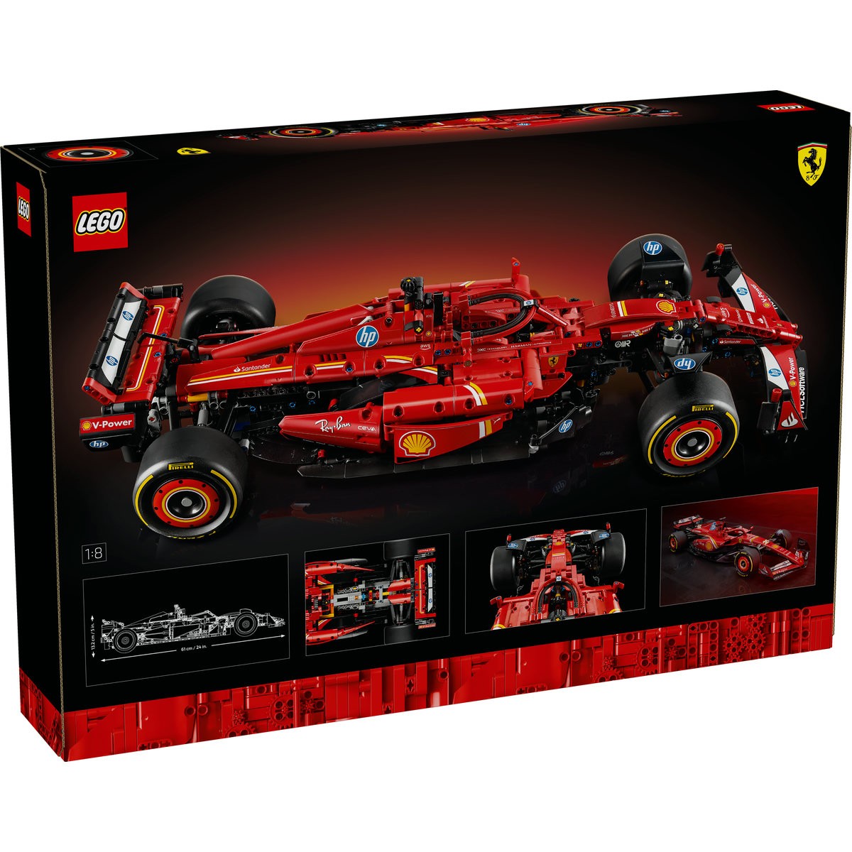 LEGO TECHNIC MASINA F1 FERRARI SF-24 42207 - Imagine 8 [ps:3e2d7a7d-a303-45a7-9ecf-ba243fa1b585]