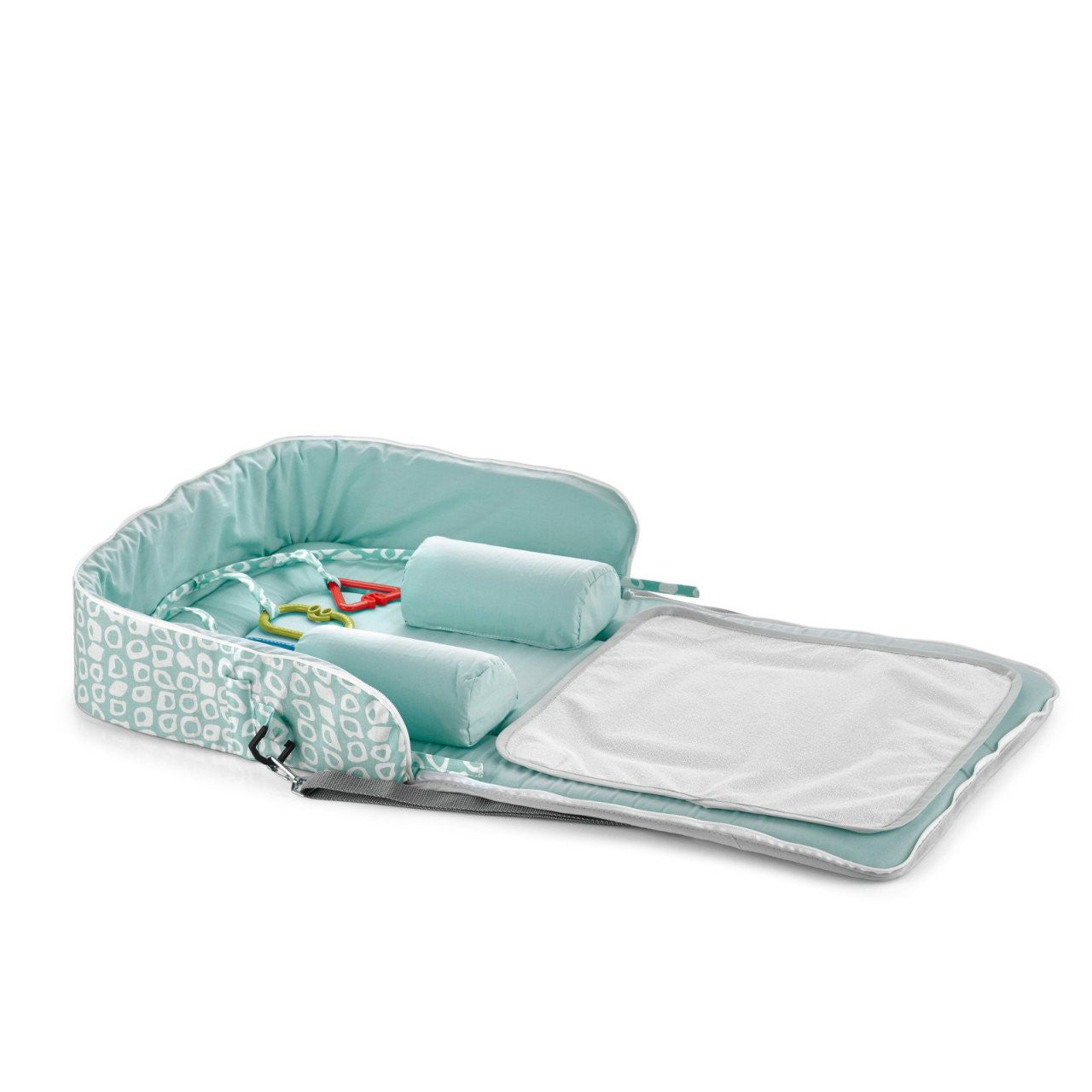 Geanta multifunctionala 3 in 1, BabyJem, 60x100 cm (Culoare: Gri) [ps:7f44342c-7b94-41d4-b929-0aeba257477f]