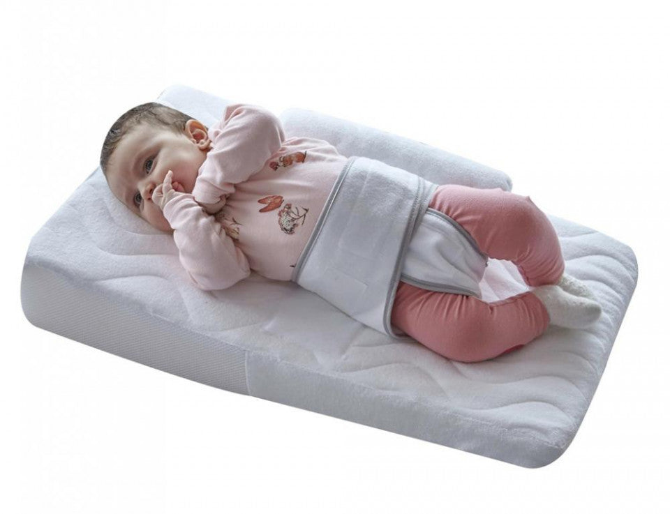 Salteluta pozitionator pentru bebelusi BabyJem Reflux Pillow (Culoare: Gri) [ps:8ea2c065-0eea-4130-a846-4da51df8f93c]