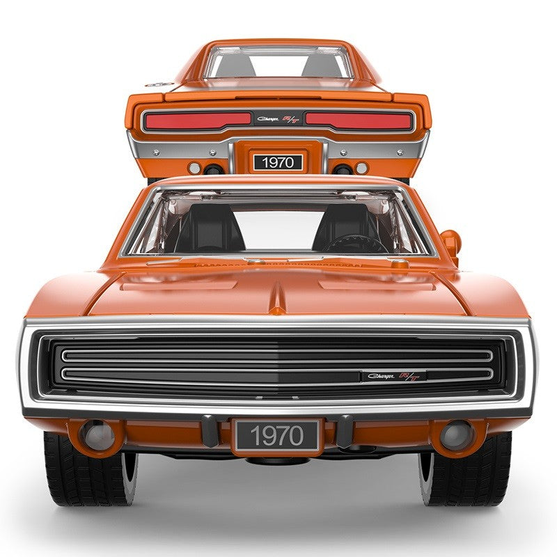 MASINUTA METALICA DODGE CHARGER R/T 1970 PORTOCALIU SCARA 1 LA 36 [ps:158a4f6c-38ee-4108-a282-e593fdd12bdf]