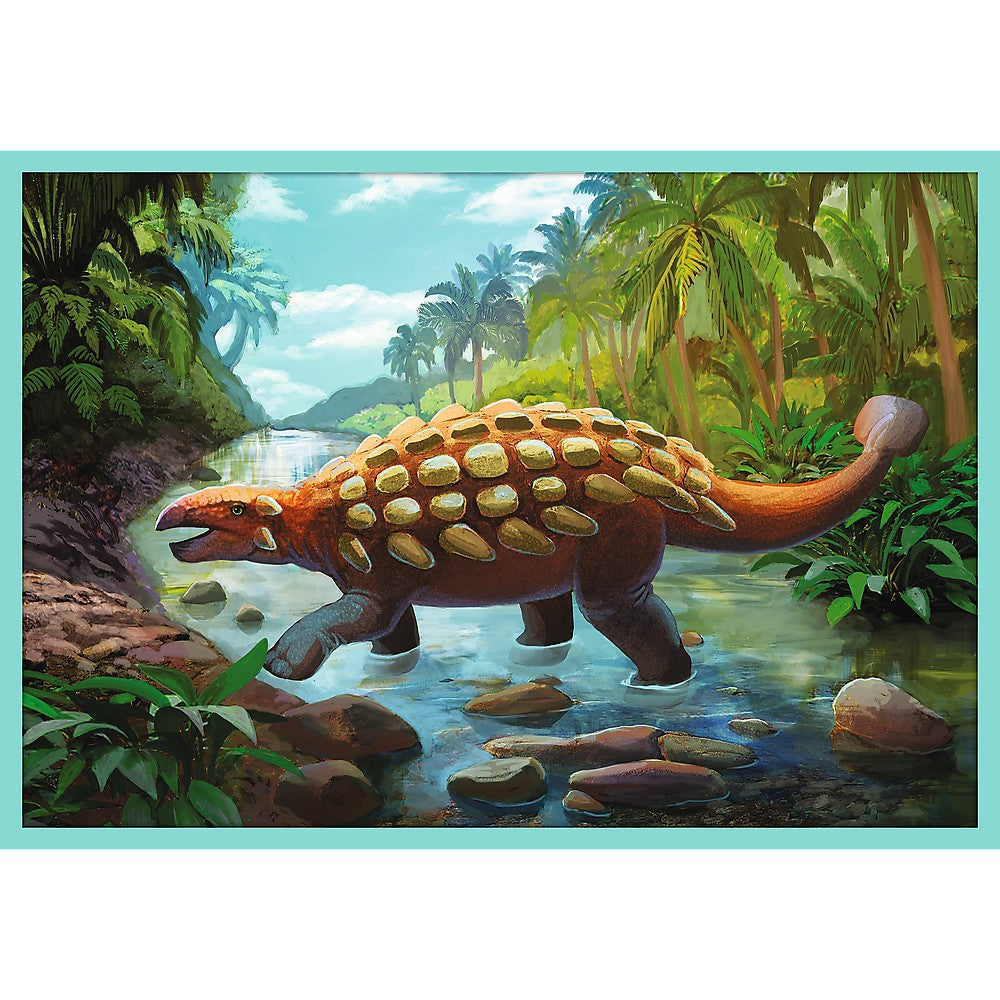 PUZZLE TREFL 10IN1 LUMEA DINOZAURILOR - Imagine 6