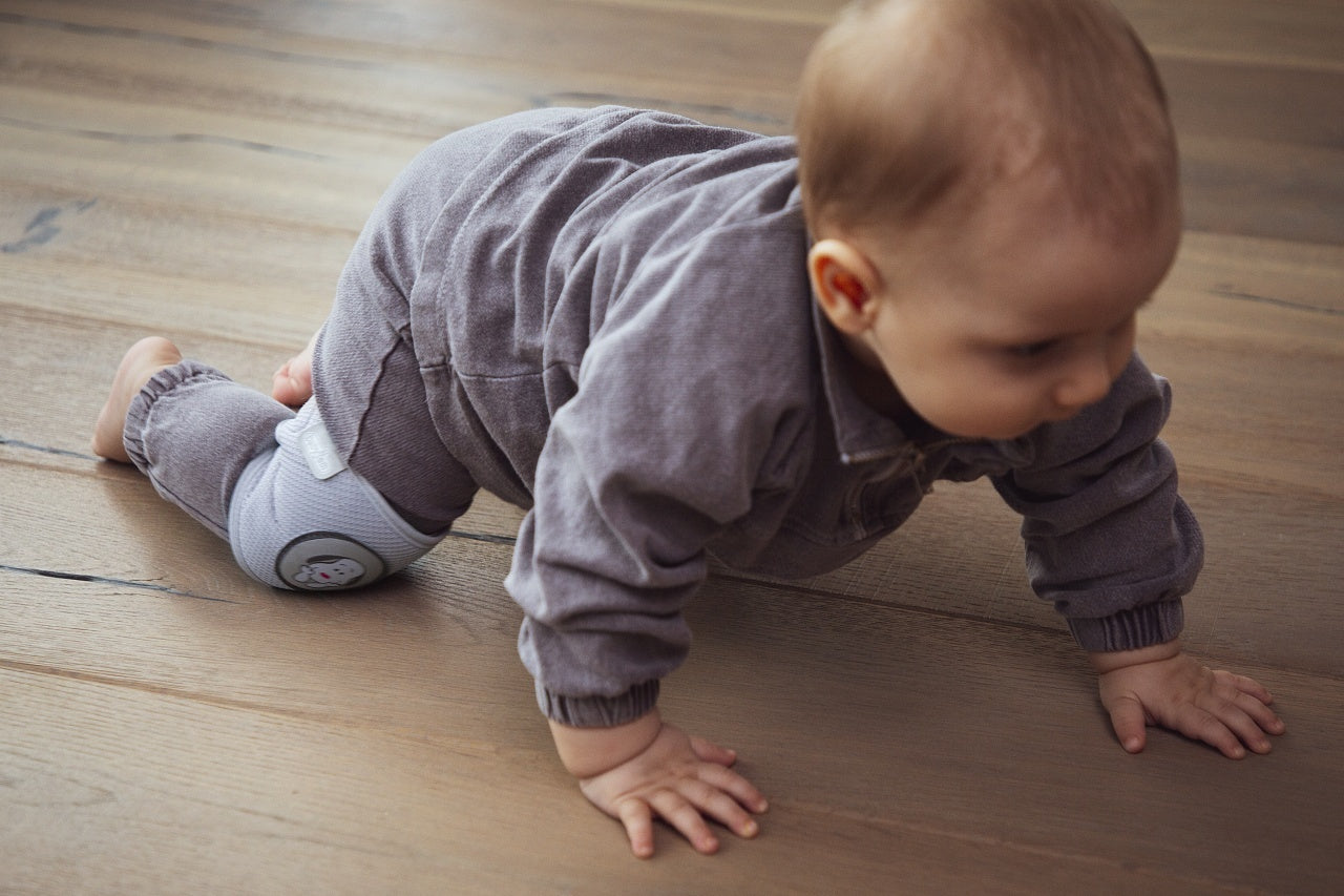 Genunchiere de protectie pentru copii BabyJem (Culoare: - Gri