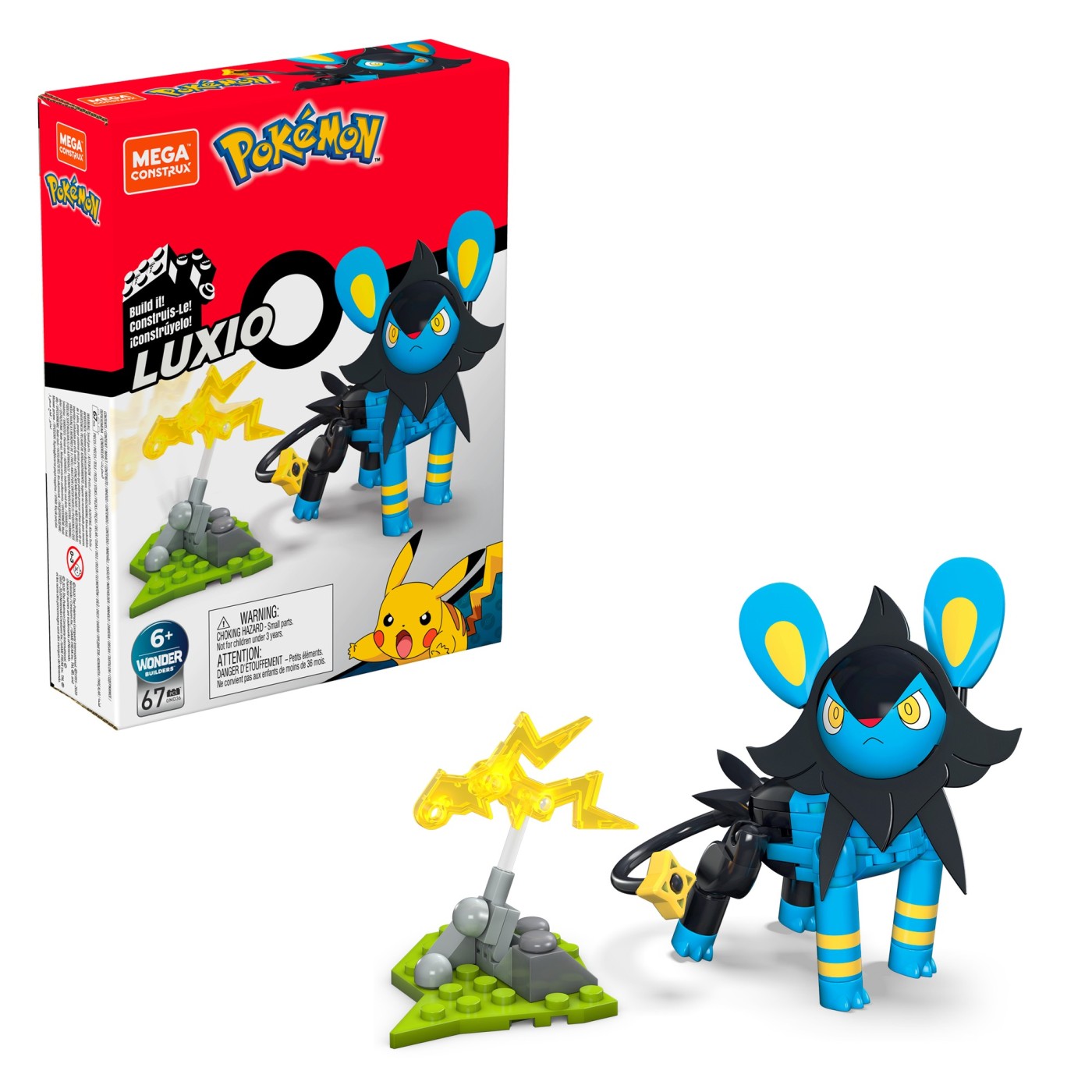 POKEMON MEGA CONSTRUX LUXIO Mattel - Imagine 6 [ps:a695420d-990c-4eb0-9bae-273983b0c72c]
