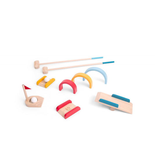 Set de golf din lemn, BS Toys [ps:355c2200-372e-420d-a904-f835d5fd658f]