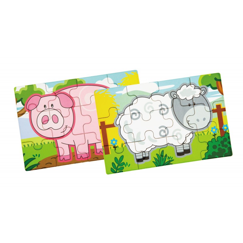 Puzzle conectabil 4 in 1 - Ferma, Viga [ps:c911ce90-7496-4f7a-b4e2-95bf8068b9a5]