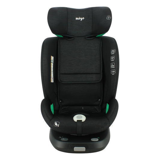 SCAUN AUTO MIGO LEGEND, 40-150 CM, GREY TEAM TEX - Imagine 6