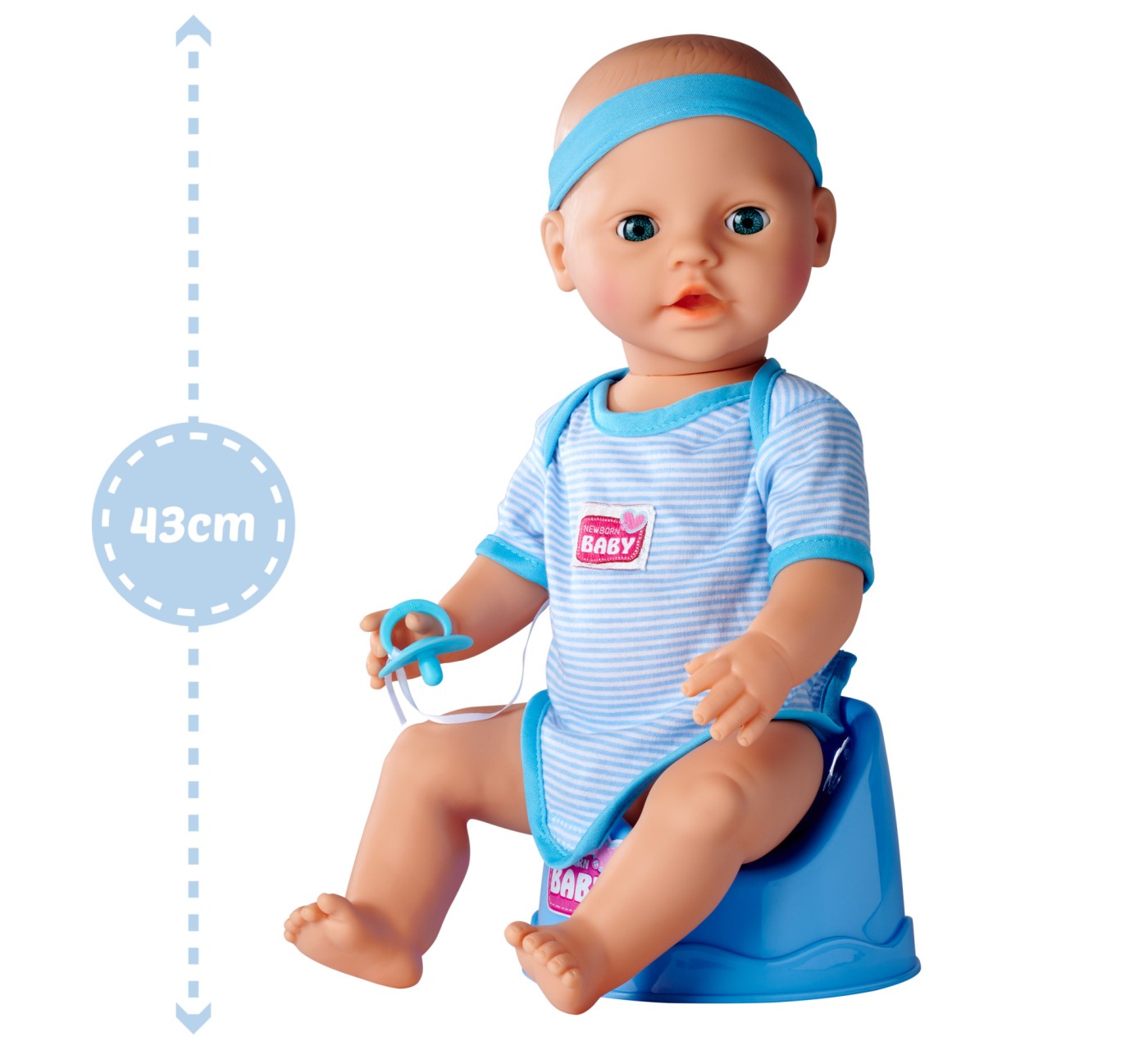 NEW BORN BABY BEBELUS 43CM Simba - Imagine 6
