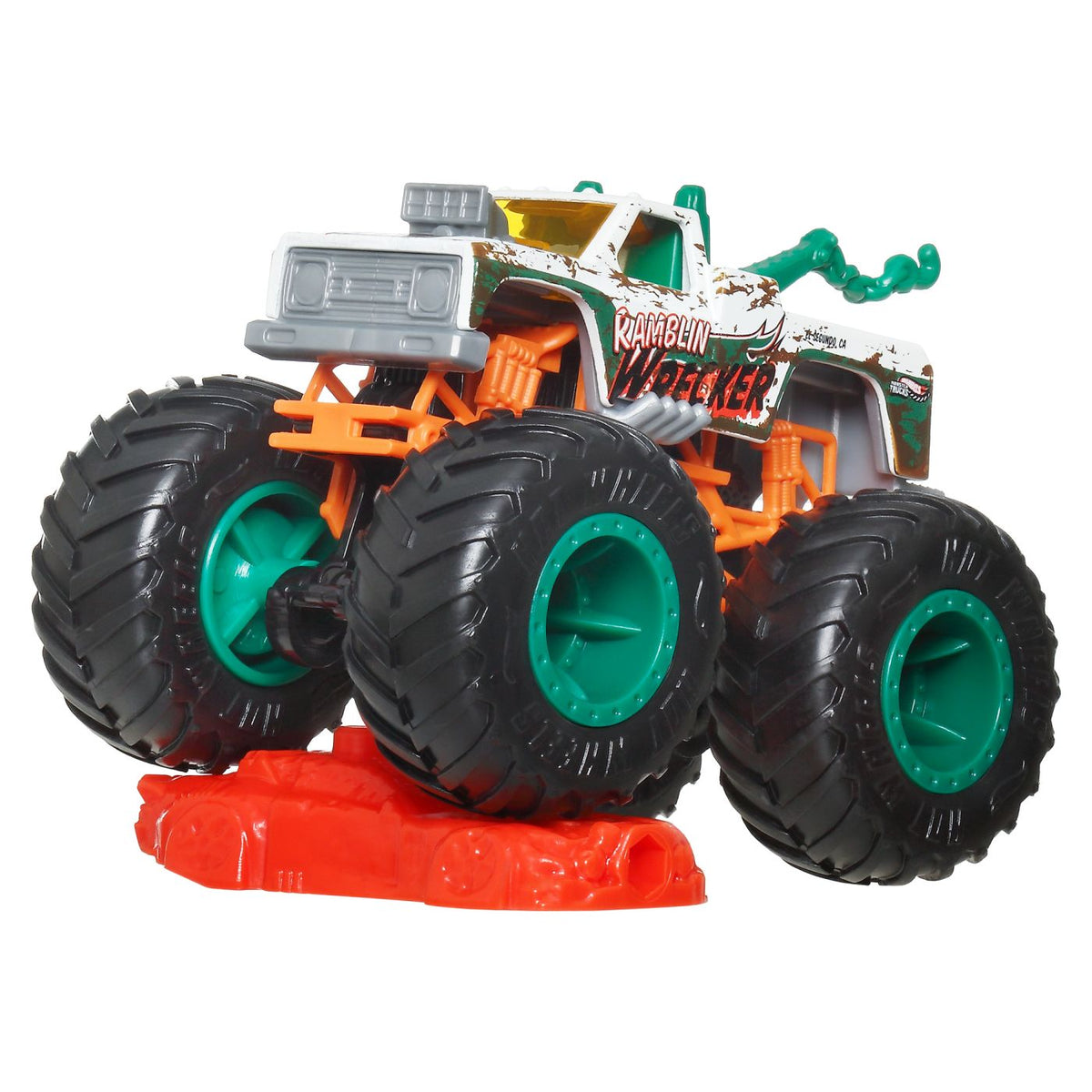 HOT WHEELS MONSTER TRUCK MASINUTA SCRATCH ATTACK SCARA - Ramblin Wrecker (6) [ps:37e06caa-b0c3-48b2-b7b2-944ffe76be7c]