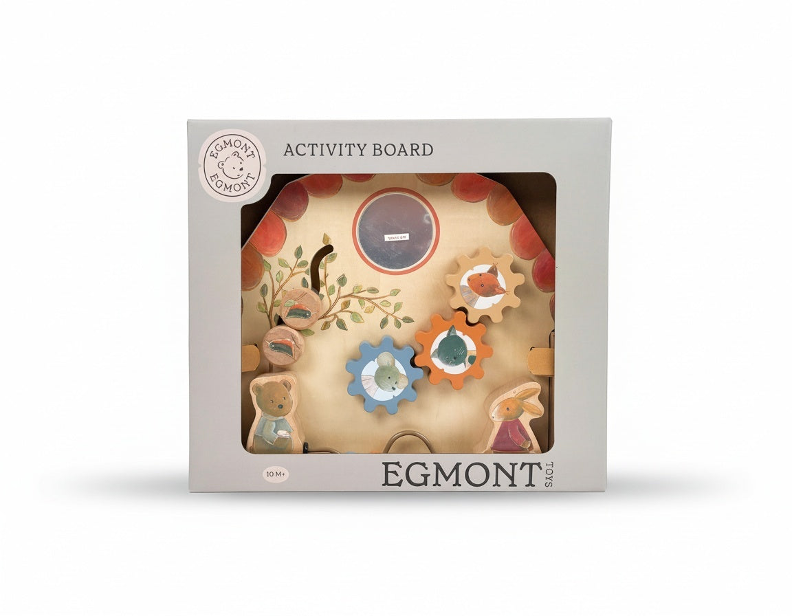Casuta din lemn cu activitati, Egmont Toys [ps:a9ac263e-1fff-4b78-8dbf-fe0c72b419ce]