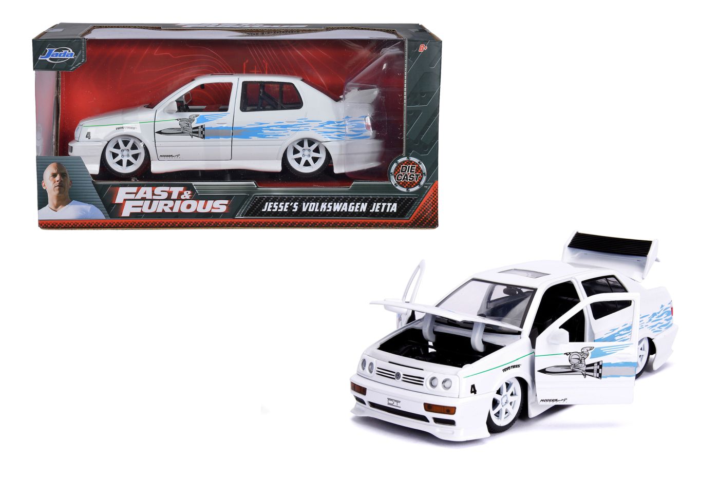 JADA FAST AND FURIOUS DIOREMA CASA TORETTO Simba - Alb - Volkswagen (6) [ps:eb4eb371-b3dd-4129-976f-21fef5eff022]